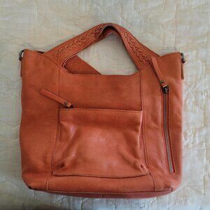 Latico burnt Orange Mason Bag